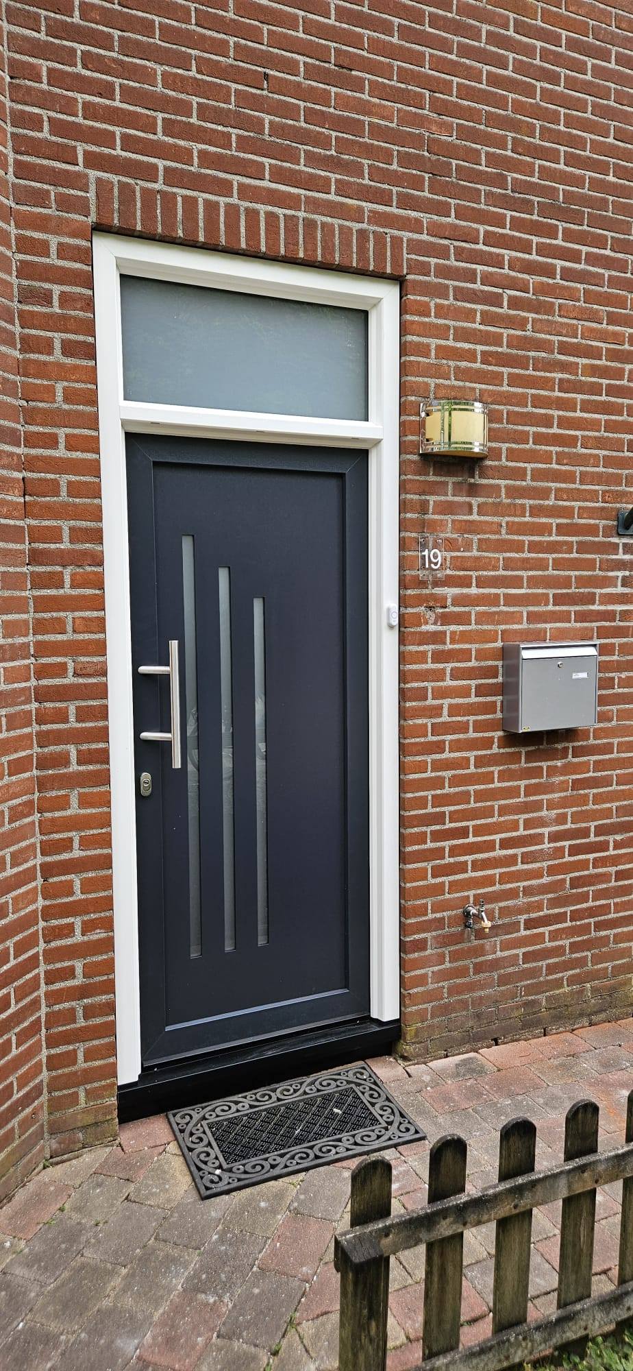 Een voordeur in Arnhem